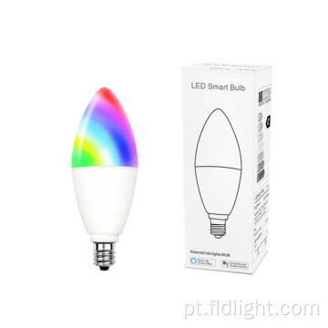 Lâmpada LED Alexa Tuya lâmpada wi-fi inteligente multicolor